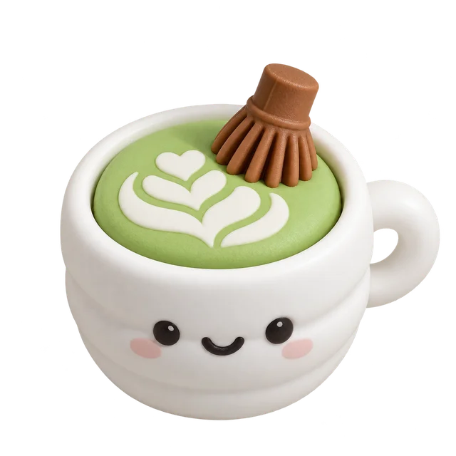 Clicker taza matcha latte