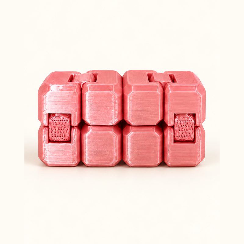 Cubo infinito rosado